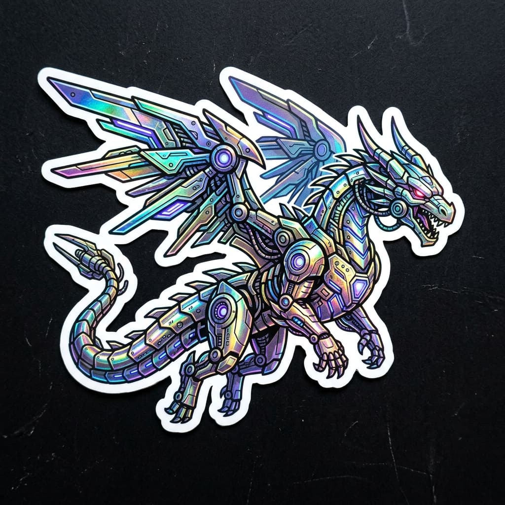 Holographic Iridescent Foil