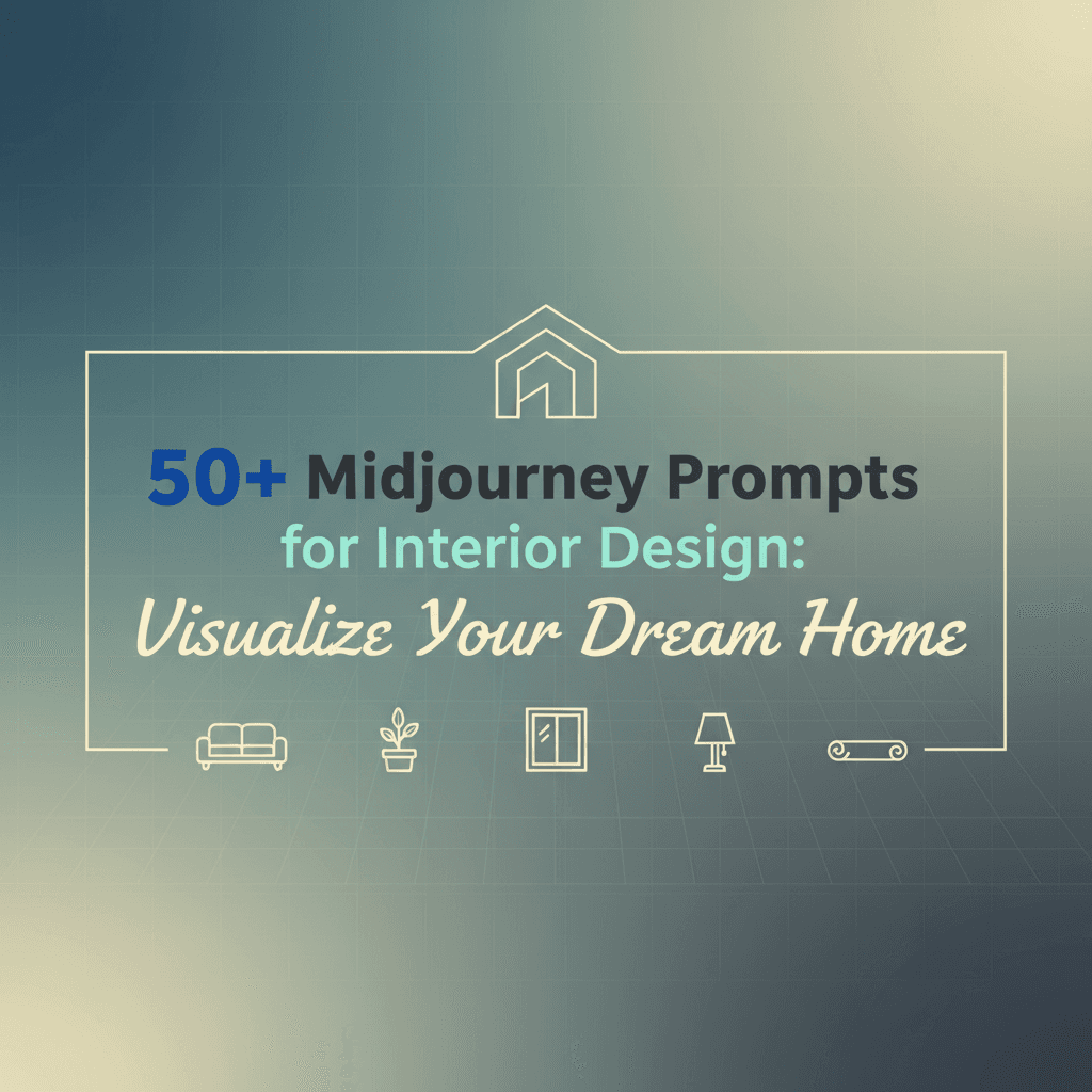 50+ Midjourney Prompts for Interior Design: Visualize Your Dream Home