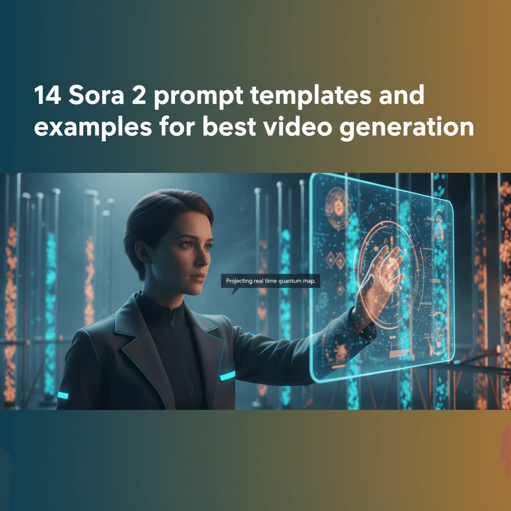 14 Sora 2 prompt templates and examples for best video generation