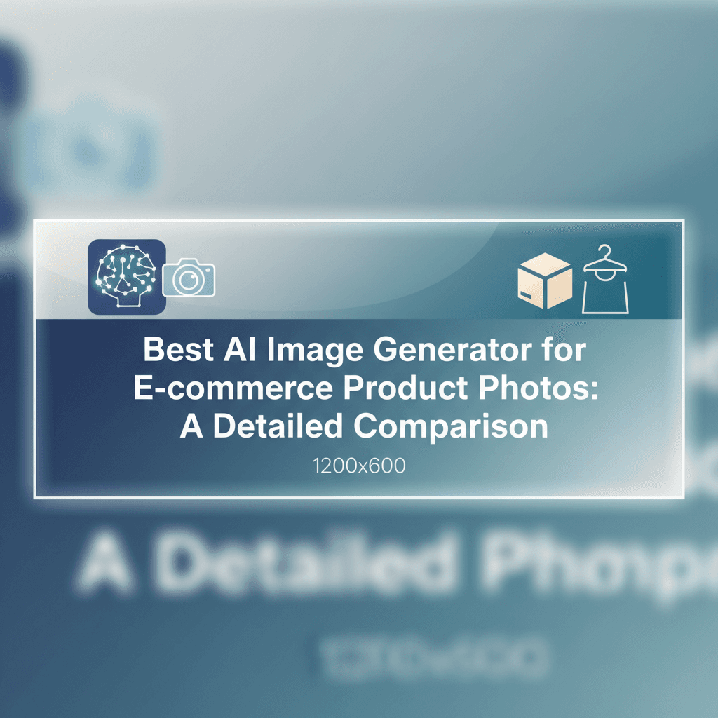 Best AI Image Generator for E-commerce Product Photos: A Detailed Comparison