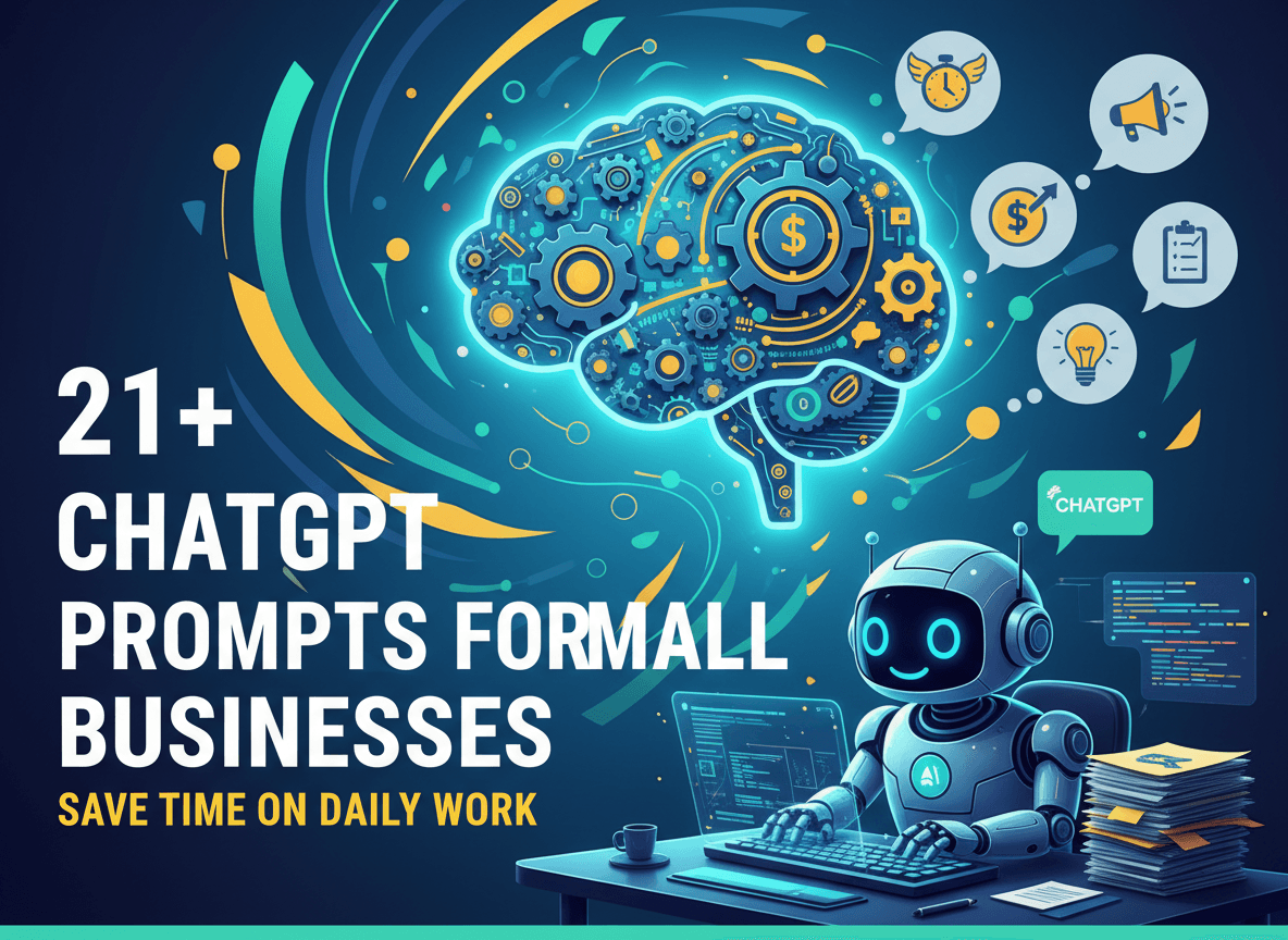 21+ ChatGPT Prompts for Small Businesses to save time on daily work