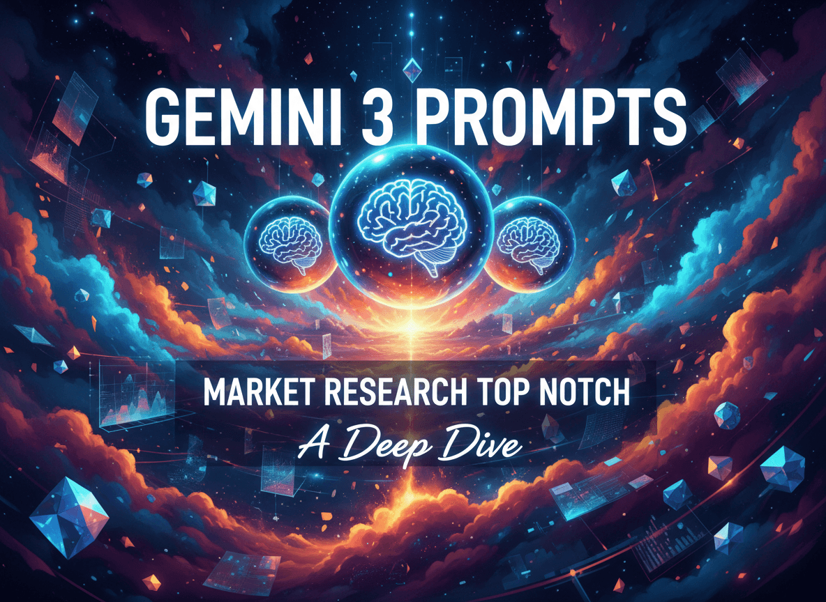 Gemini 3 Prompts for Market Research Top Notch: A Deep Dive