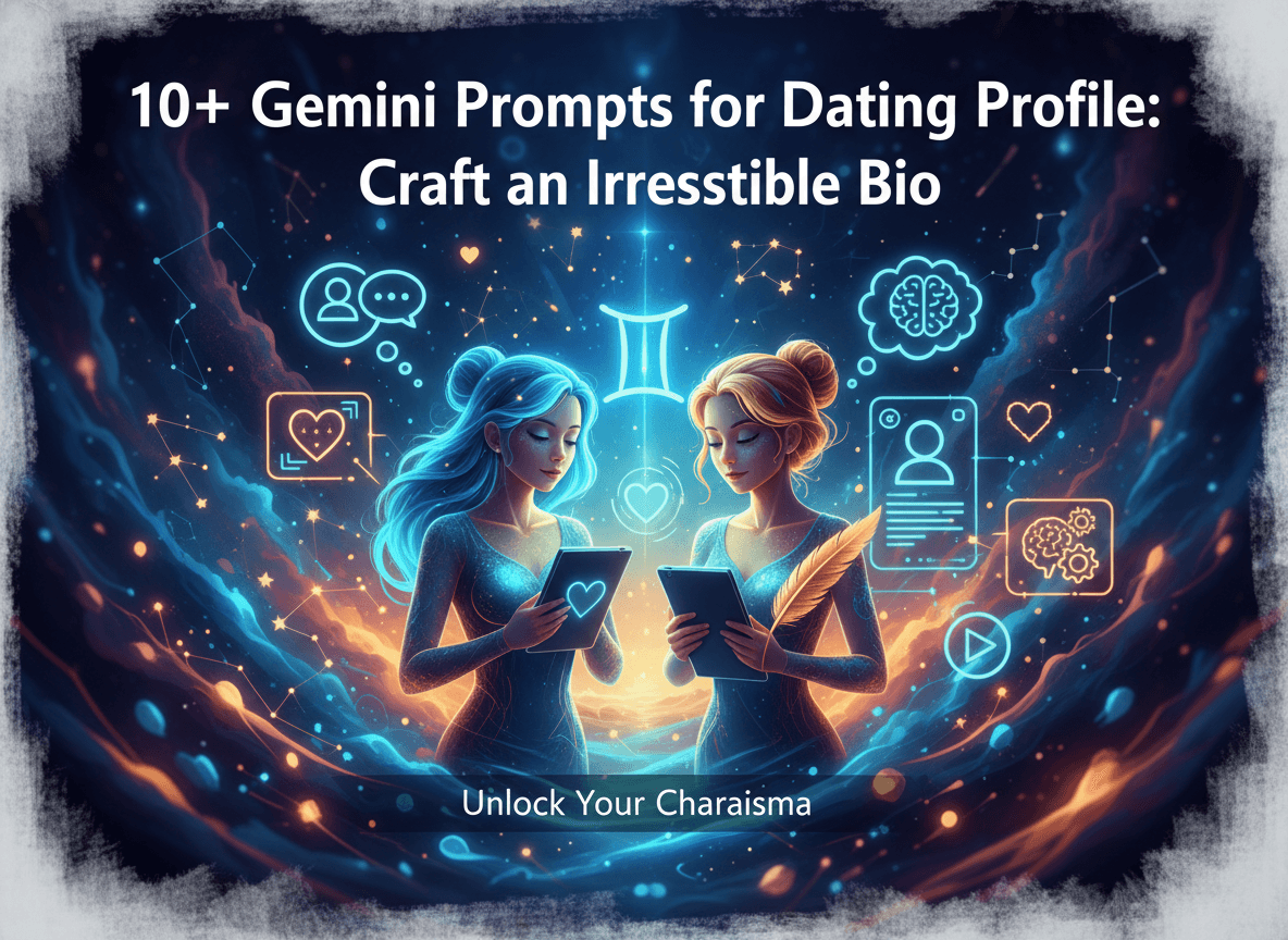 10+ Gemini Prompts for Dating Profile: Craft an Irresistible Bio