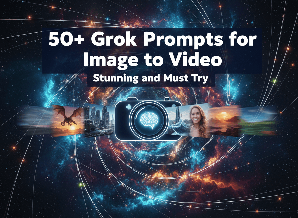 50+ Grok Prompts for Image to Video: Stunning and must try