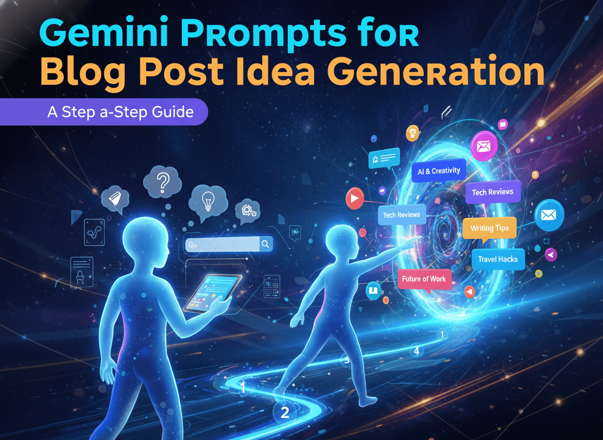 Gemini Prompts for Blog Post Idea Generation: A Step-by-Step Guide