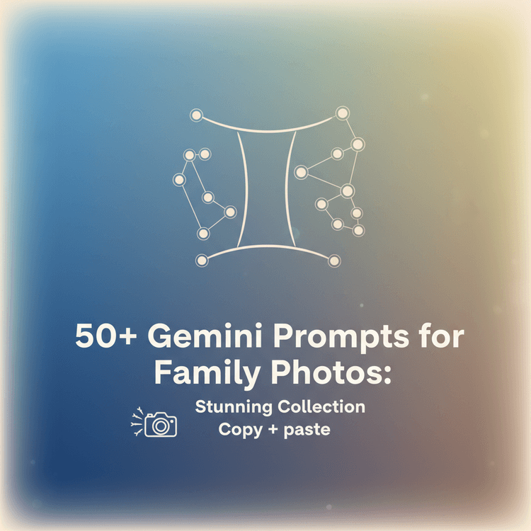 50+ Gemini Prompts for Family Photos: Stunning Collection Copy + paste ...