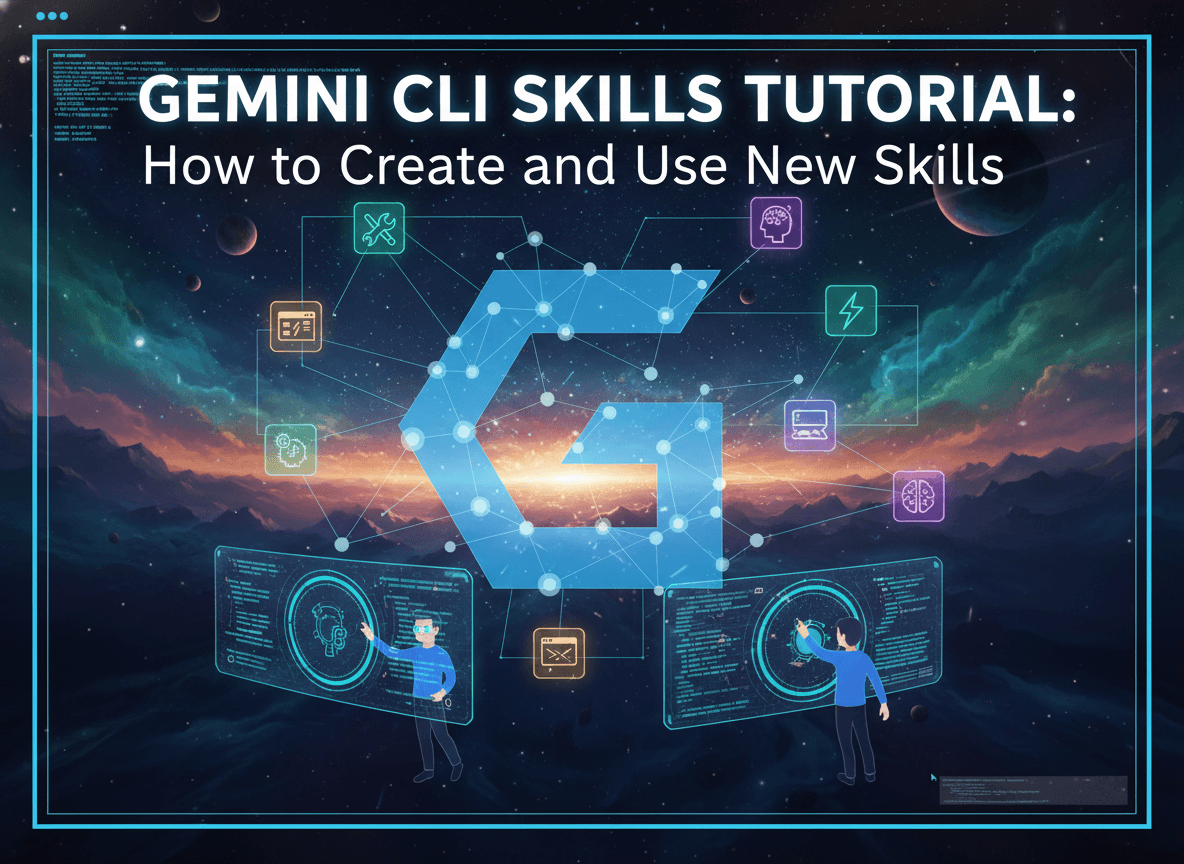 gemini tutorials blog Images High Quality Grahic Gemini CLI Skills Tutorial: How to create and use new skills | AI ...