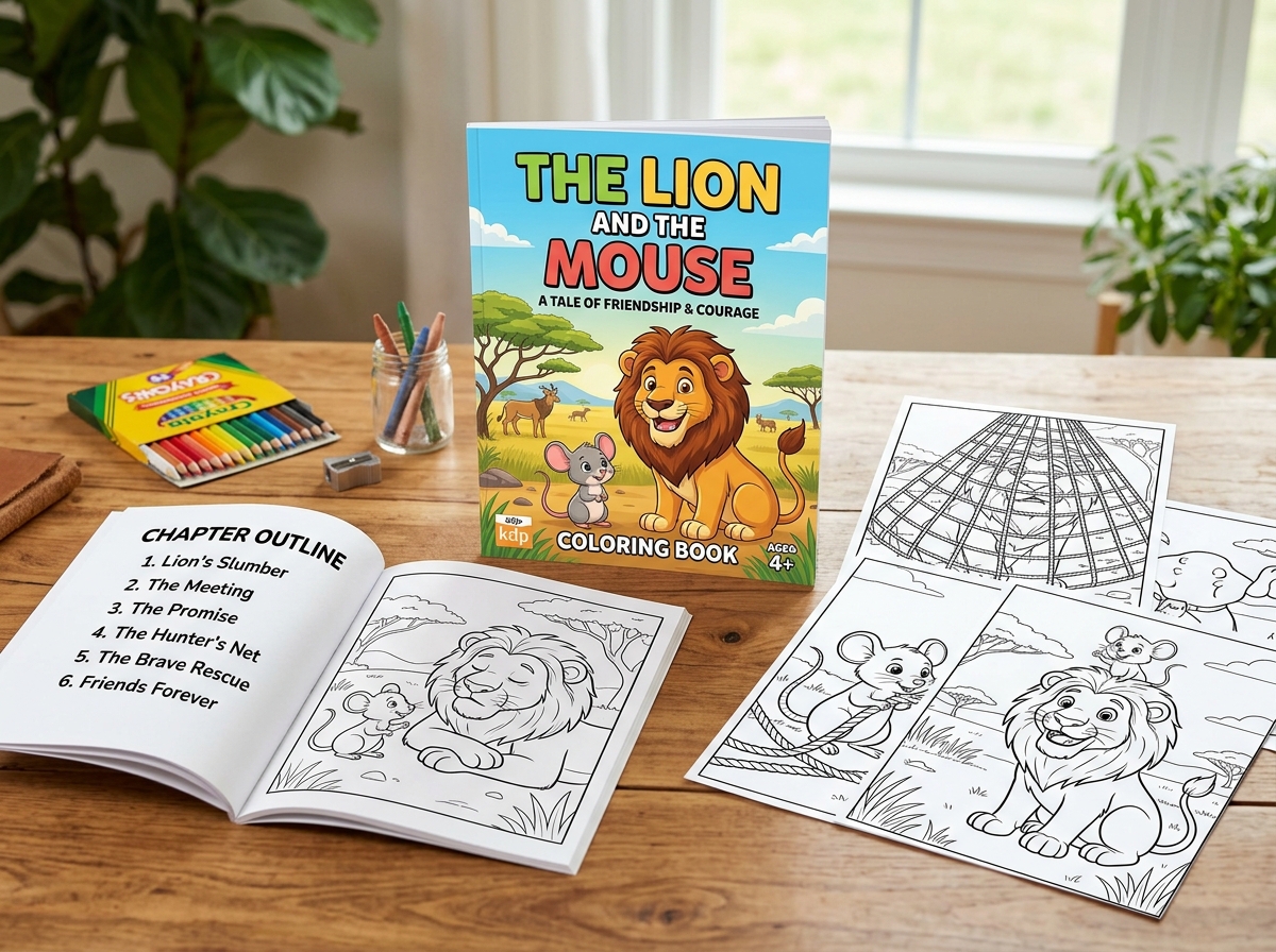 AI Coloring Book Generator